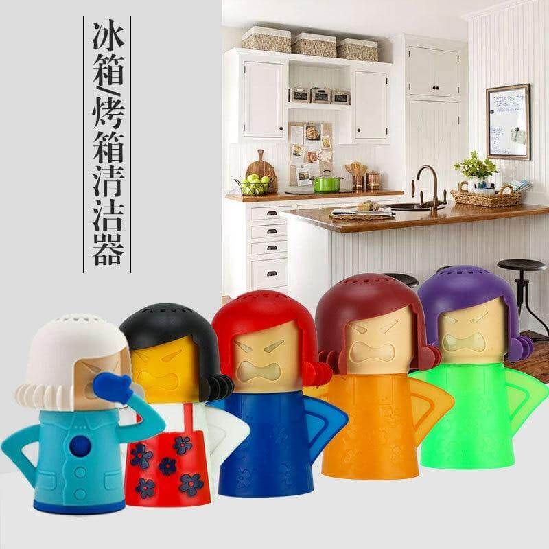 1pc Angry Mama Microwave Cleaner Angry Mom Microwave Oven Steam